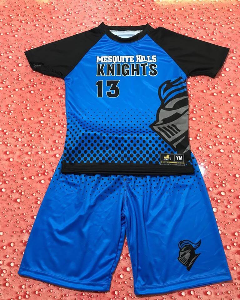 Basketball Uniform Sublimated Knights